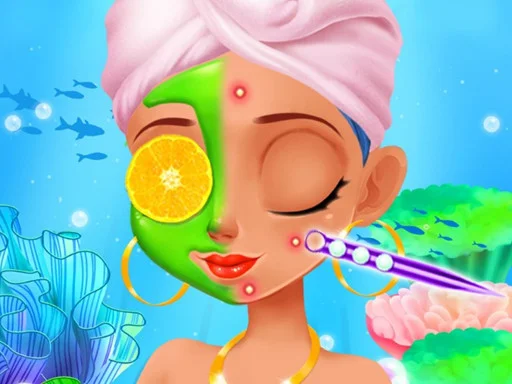 Mermaid Games Princess Makeup - Play Free Game