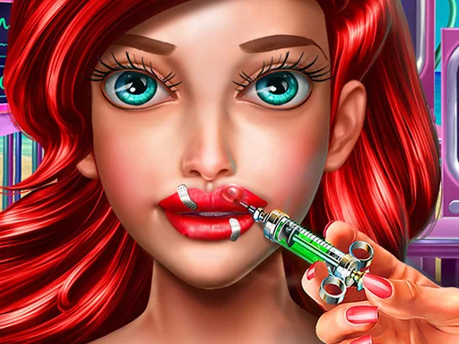Play Mermaid Lips Injections - Free Online Game