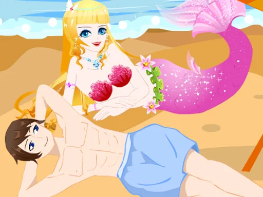Mermaid Lover In Beach - Play Free Game