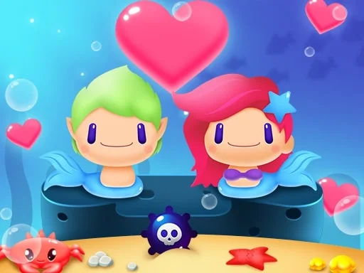 Play Mermaid My Valentine Crush - Free Online Game