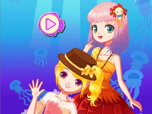Play Mermaid Princess Dress Up Salon - Free Online Game