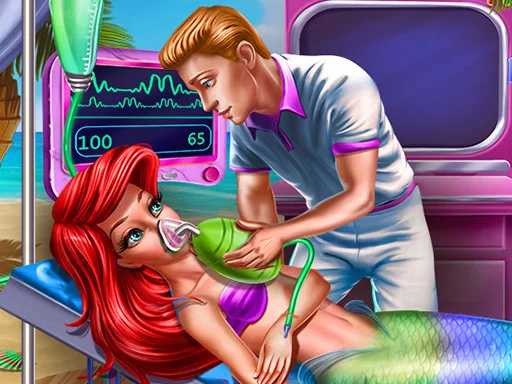 Mermaid Resurrection Emergency - Play Free Game