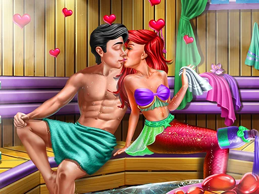 Mermaid Sauna Flirting - Play Free Game