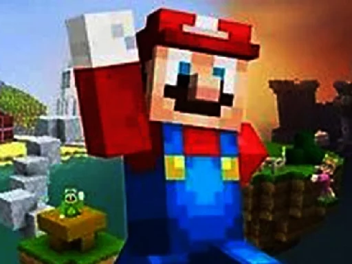 Play Minecraft Mario Jigsaw Puzzle - Free Online Game