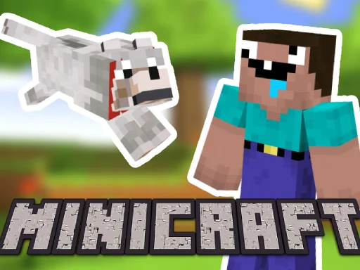 Minicraft: Steve And Wolf Adventure - Play Free Game