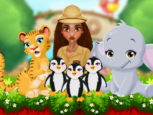 Moana Cute Zoo - Play Free Game