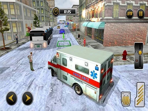 Play Modern city ambulance simulator - Free Online Game