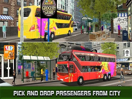 Play Modern City Bus Driving Simulator 2020 - Free Online Game