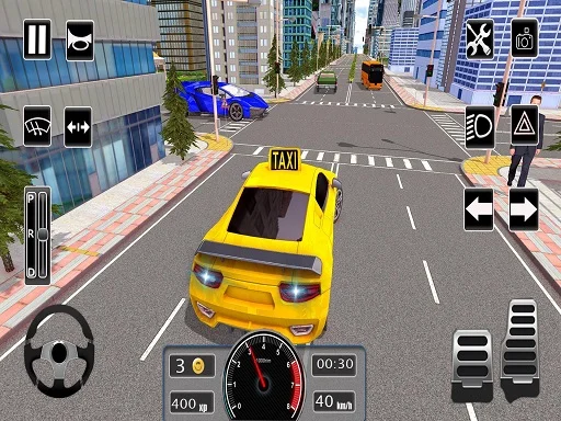 Modern City Taxi Car Simulator - Play Free Game
