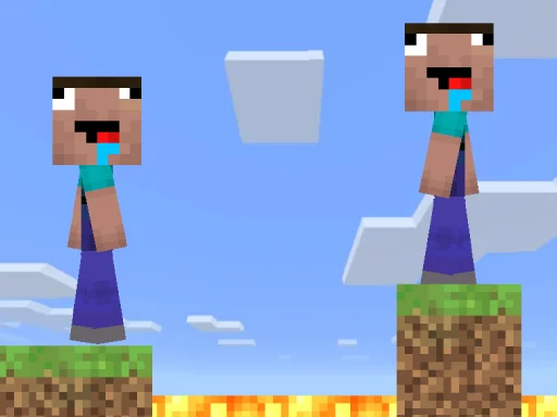 Play Monster School Parkour Challenge - Free Online Game