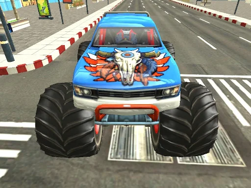 Play monster-truck-city-parking - Free Online Game