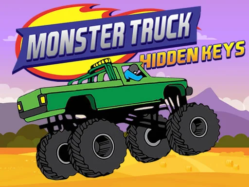 Play Monster Truck Hidden Keys - Free Online Game