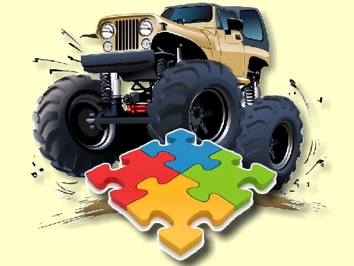 Play monster-truck-jigsaw-challenge - Free Online Game