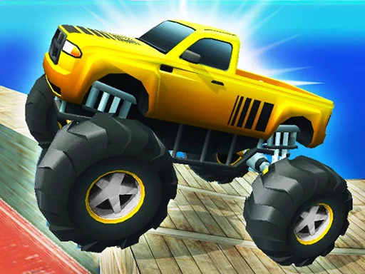 Monster Truck Port Stunt - Play Free Game