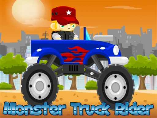 Play monster-truck-rider - Free Online Game