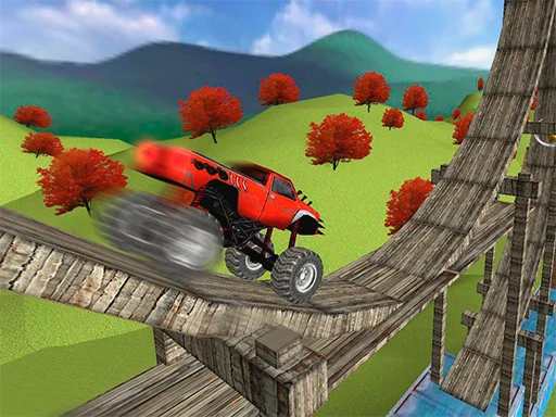 Play Monster Truck Stunt Madness - Free Online Game