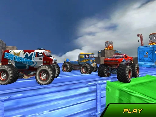 Play monster-truck-stunts-sky-driving - Free Online Game