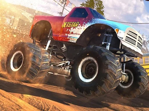 Play monster-truck-supra-race - Free Online Game