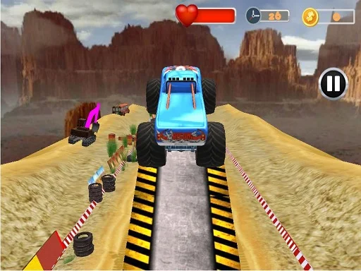 Play Monster Truck Tricky Stunt - Free Online Game