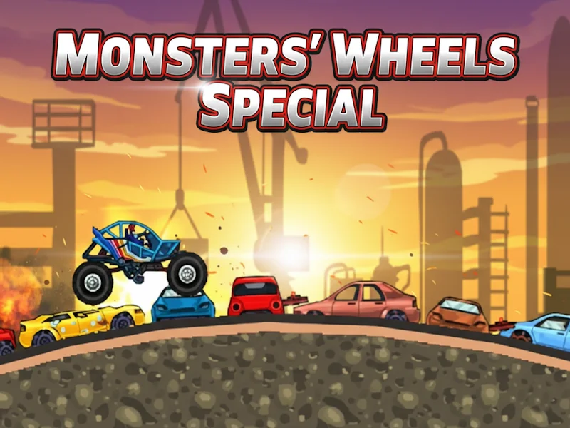 Play Monsters' Wheels Special - Free Online Game