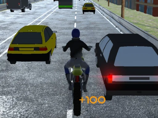 Motorbike Traffic - Play Free Game