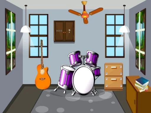 Play musician-house-escape - Free Online Game