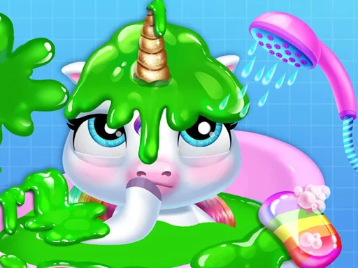Play My Baby Unicorn Virtual Pony Pet - Free Online Game