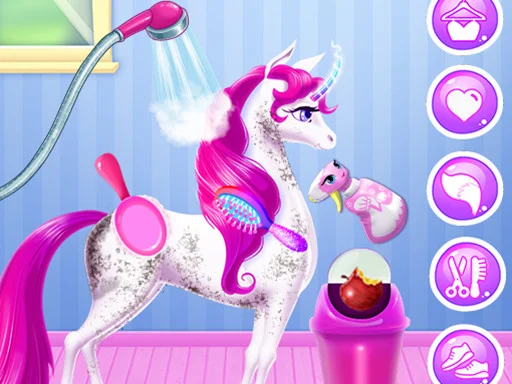 Play my-unicorn-magic-horse - Free Online Game