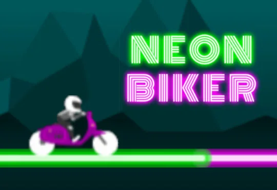 Play neon-biker - Free Online Game