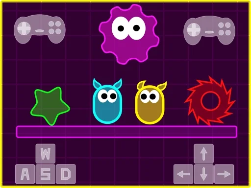 Play Neon Slimes - Free Online Game