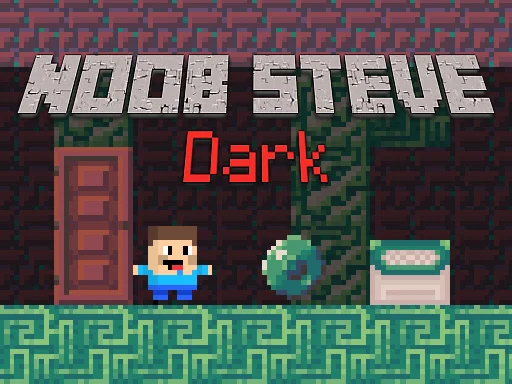 Play Noob Steve Dark - Free Online Game
