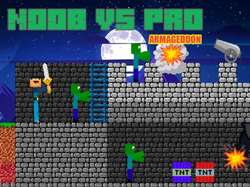 Noob vs Pro Armageddon - Play Free Game