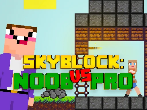 Play noob-vs-pro-skyblock - Free Online Game