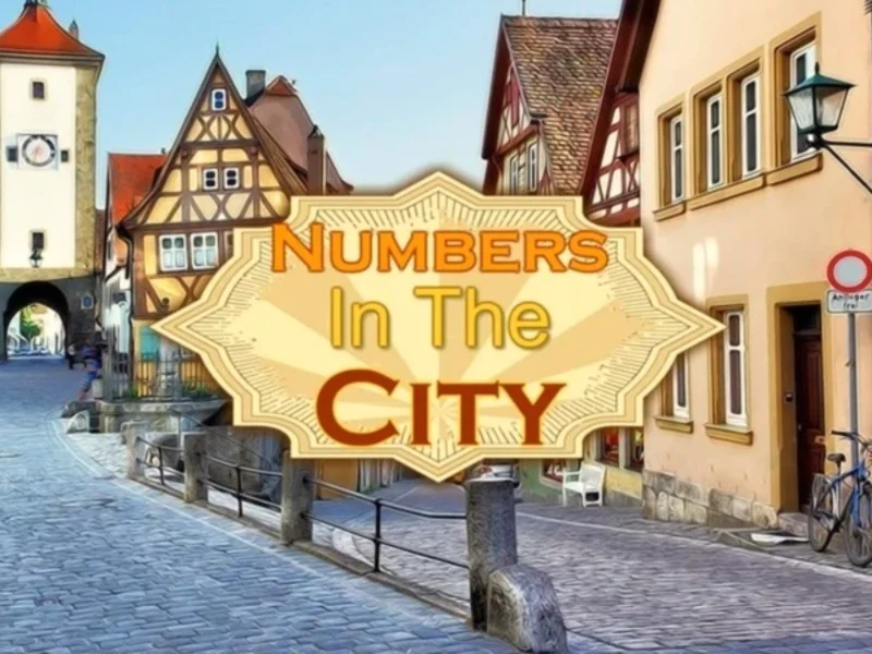 Play Numbers in the City - Free Online Game