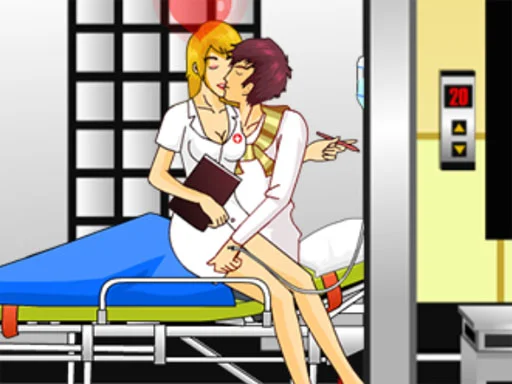 Play Nurse Kissing 2 - Free Online Game