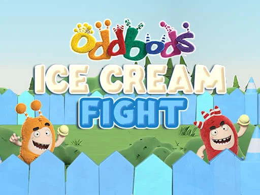 Play Oddbods Ice Cream Fight - Free Online Game