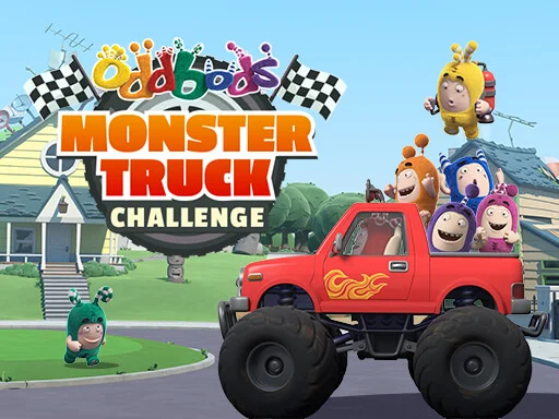 Play oddbods-monster-truck - Free Online Game