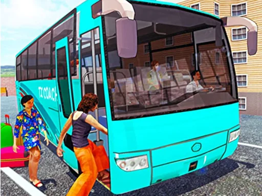 Play off-road-bus-transport-driver-tourist-coach-sim - Free Online Game