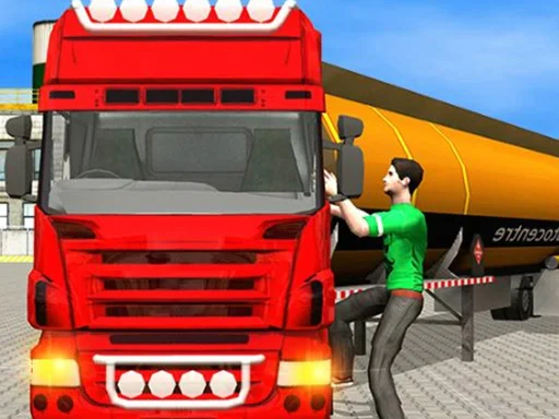 Play Oil Tanker Transporter Truck Simulator - Free Online Game