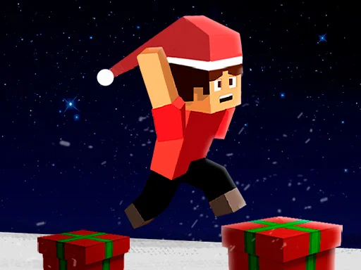 Play Parkour Block Xmas Special - Free Online Game