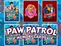Paw Patrol Memory Cards - Play Free Game