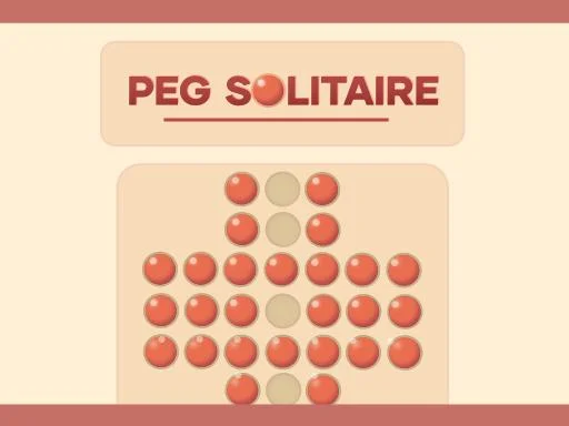 Peg Solitaire - Play Free Game