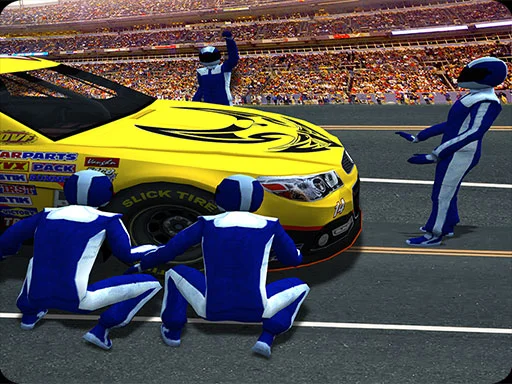 Pit Stop Stock Car Mechanic - Play Free Game