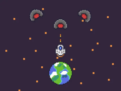 Play Pixel will protect your planet - Free Online Game