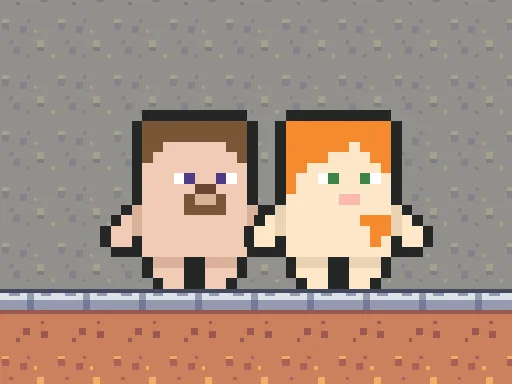 Play pixi-steve-alex-herobrine - Free Online Game