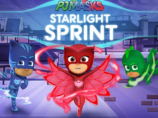 PJ Masks Starlight Sprint - Play Free Game