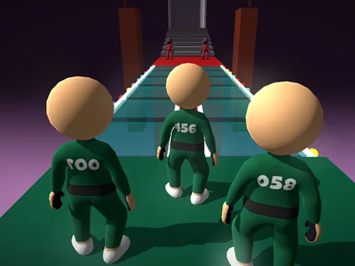 Play playing-squid-2-glass-bridge - Free Online Game