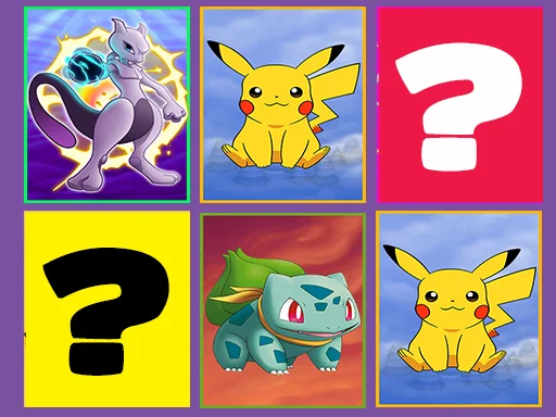Play Pokemon Find Pairs - Free Online Game