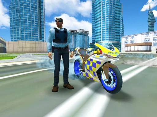 Police Motorbike Traffic Rider - Play Free Game