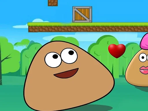 Play pou-slide - Free Online Game